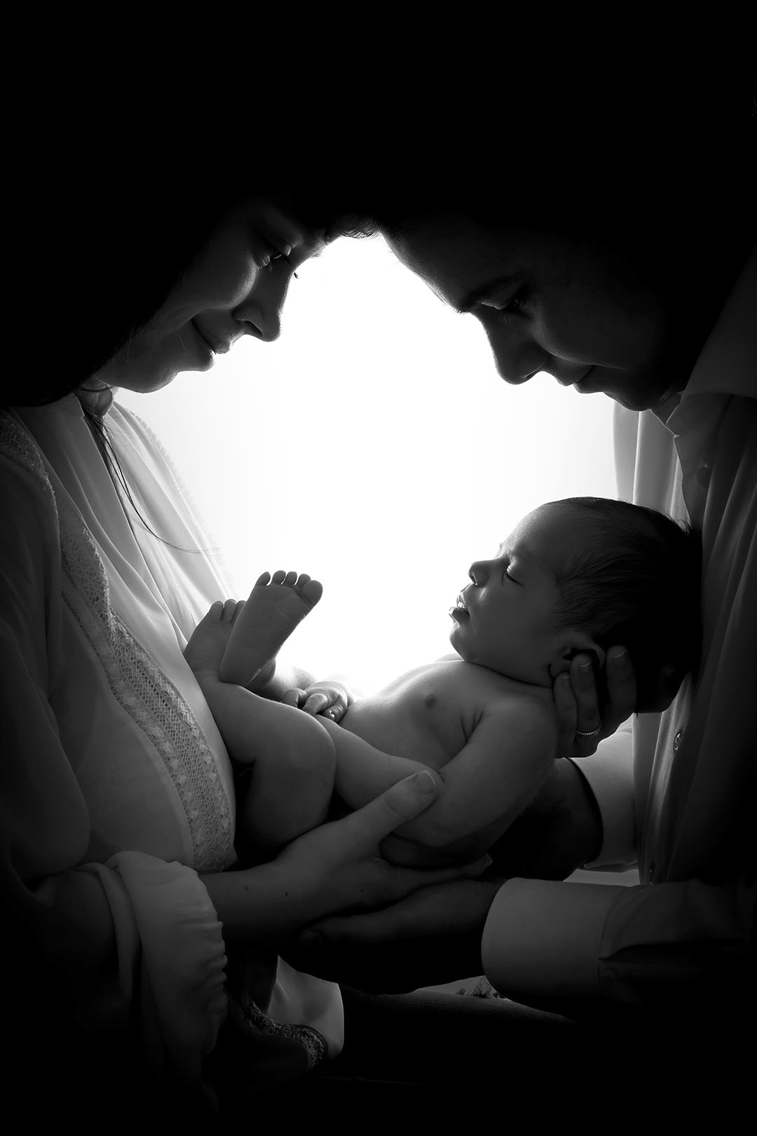 Ensaio Newborn com pais